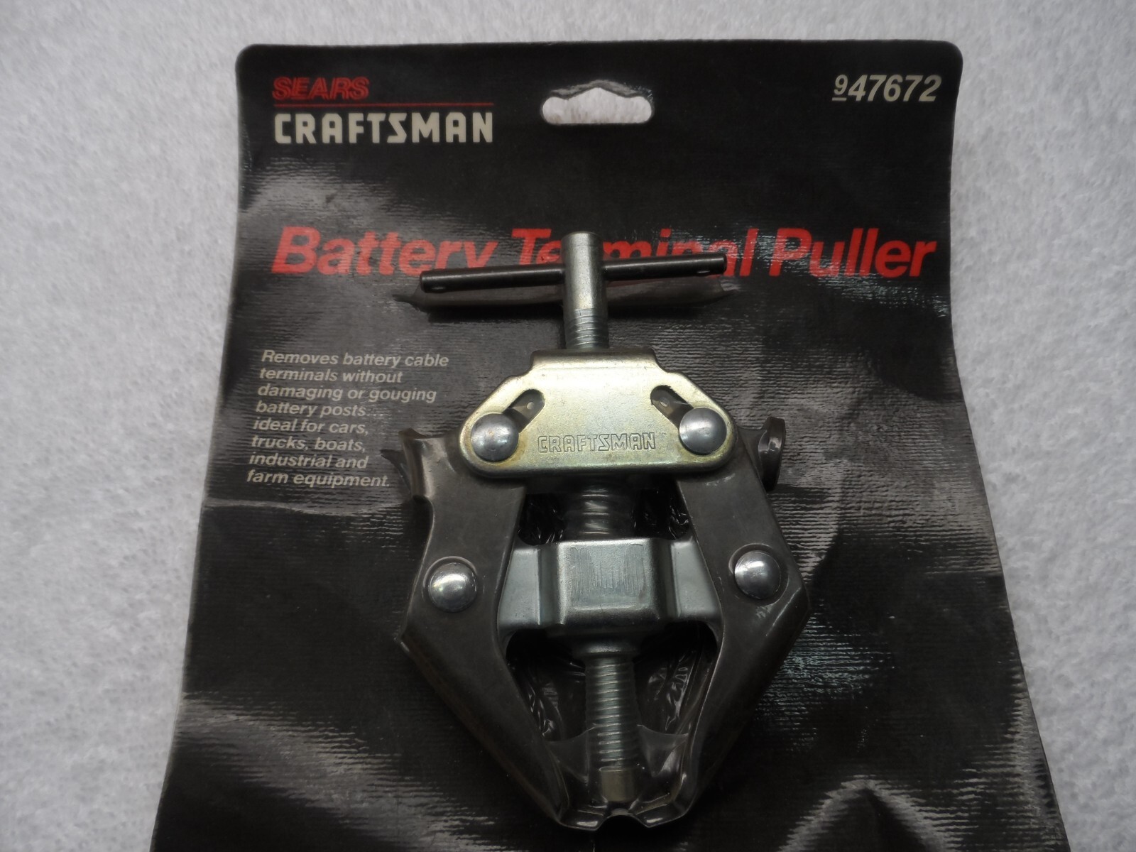 Craftsman AUTO Terminal Battery Puller NIP NOS, made in USA – Part # 47672