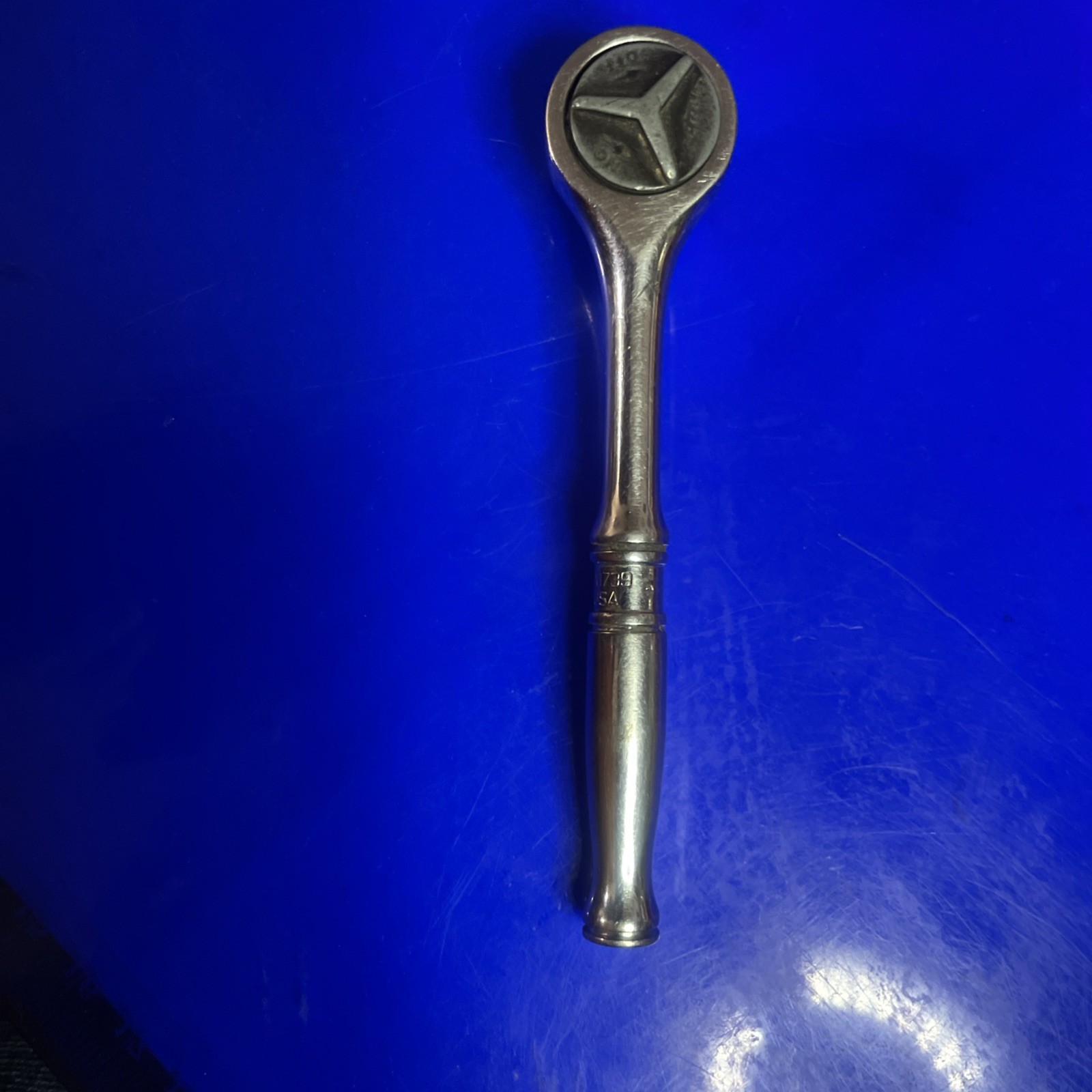 Snap-on Tools TM739 Small Round Head 39 Tooth Ratchet 1/4″ Drive USA FREE SHIP