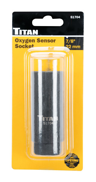 Titan 51704 Oxygen Sensor Socket – 7/8″ (22mm)