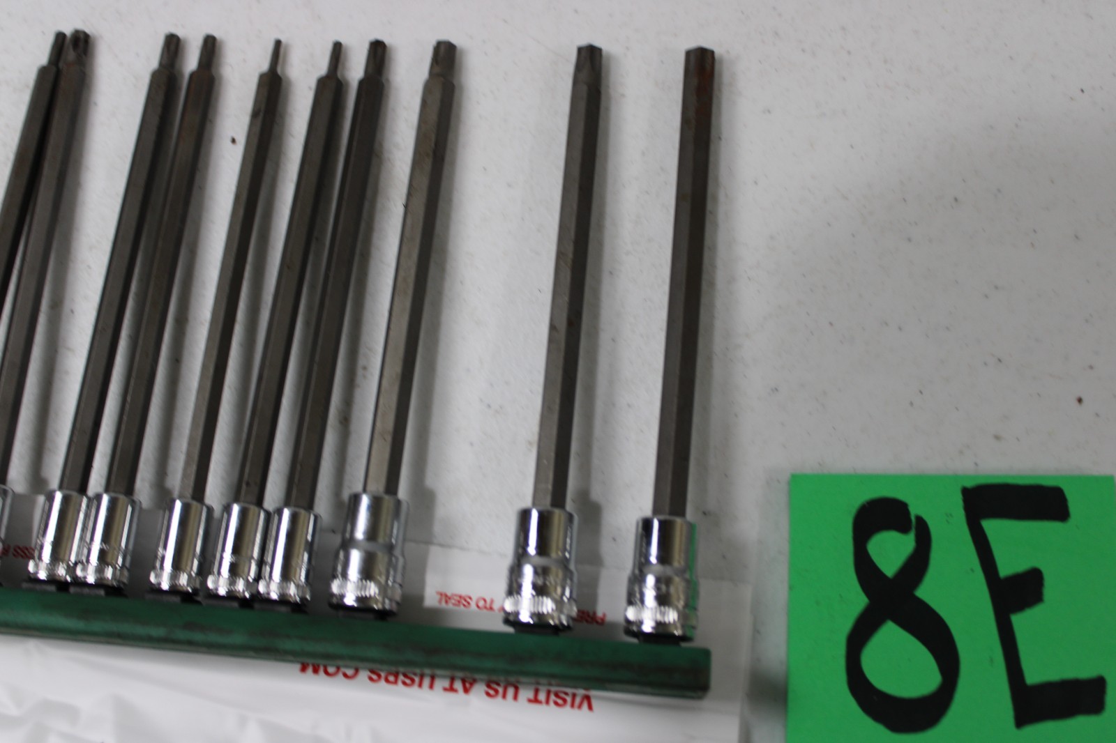 Gearwrench 10 Piece 1/4″ 3/8″ Drive Long Shank Torx Bit Socket Set T8 – T50