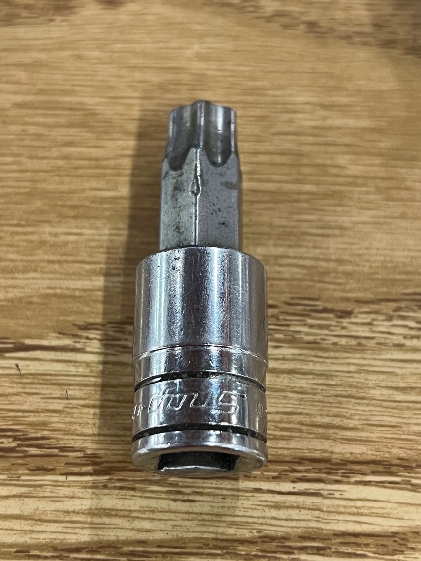 SNAP-ON FTX55E 3/8″ Drive T55 Torx Bit Driver Socket