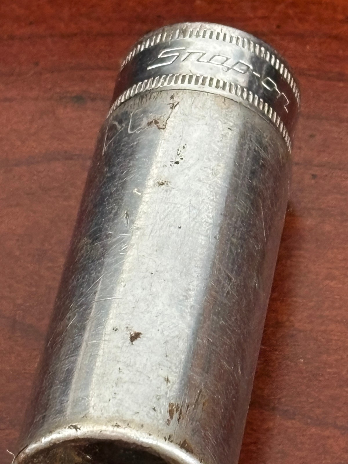 Snap-on Deep Sockets-12pt-3/8″ Dr -9/16″, 1/4″, 18mm -Plus 7/16″ Fvu14-Lot of 4