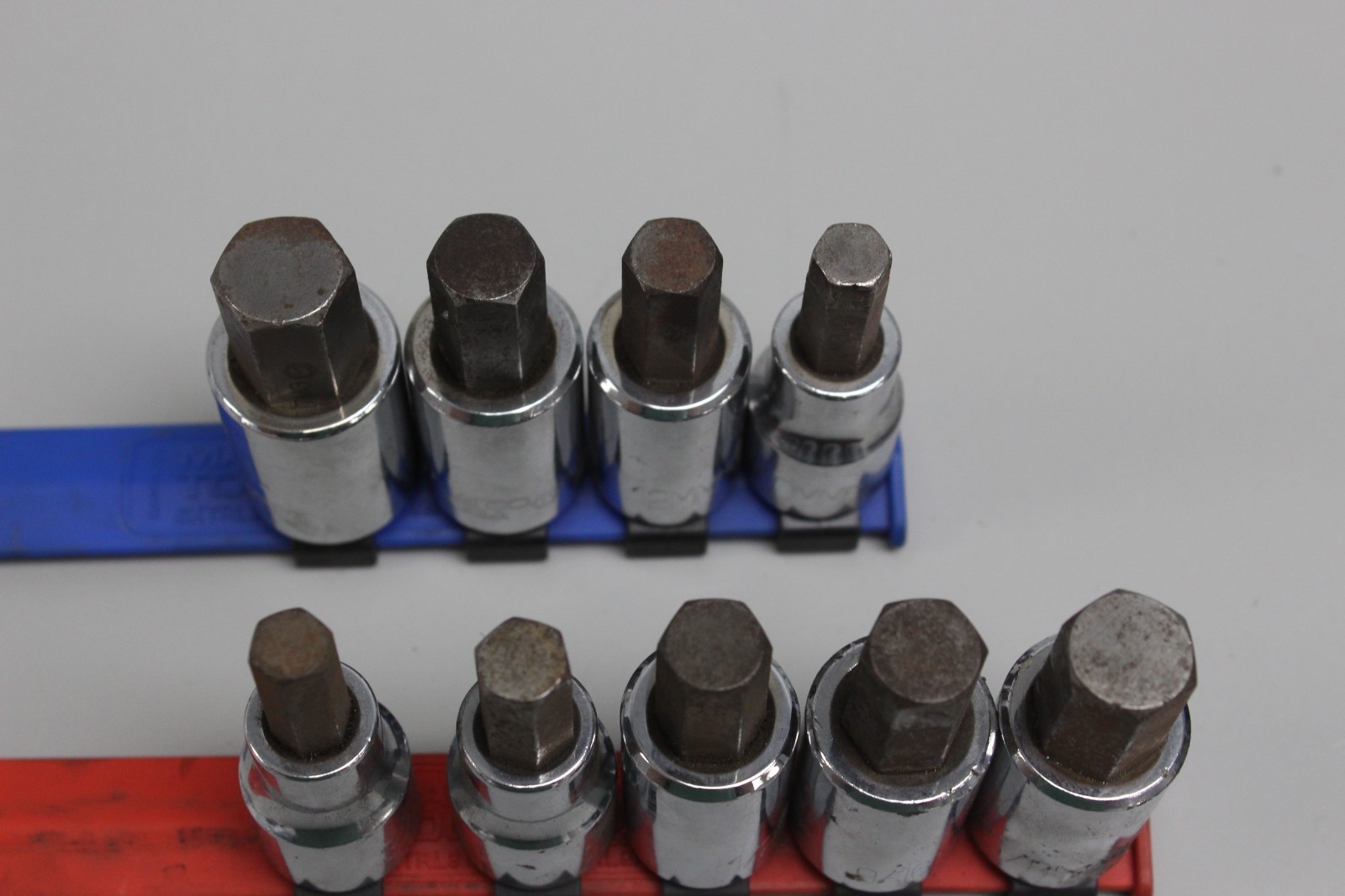 Matco Tools 1/2″ Drive Hex Socket Set, 9 piece, Metric/Standard