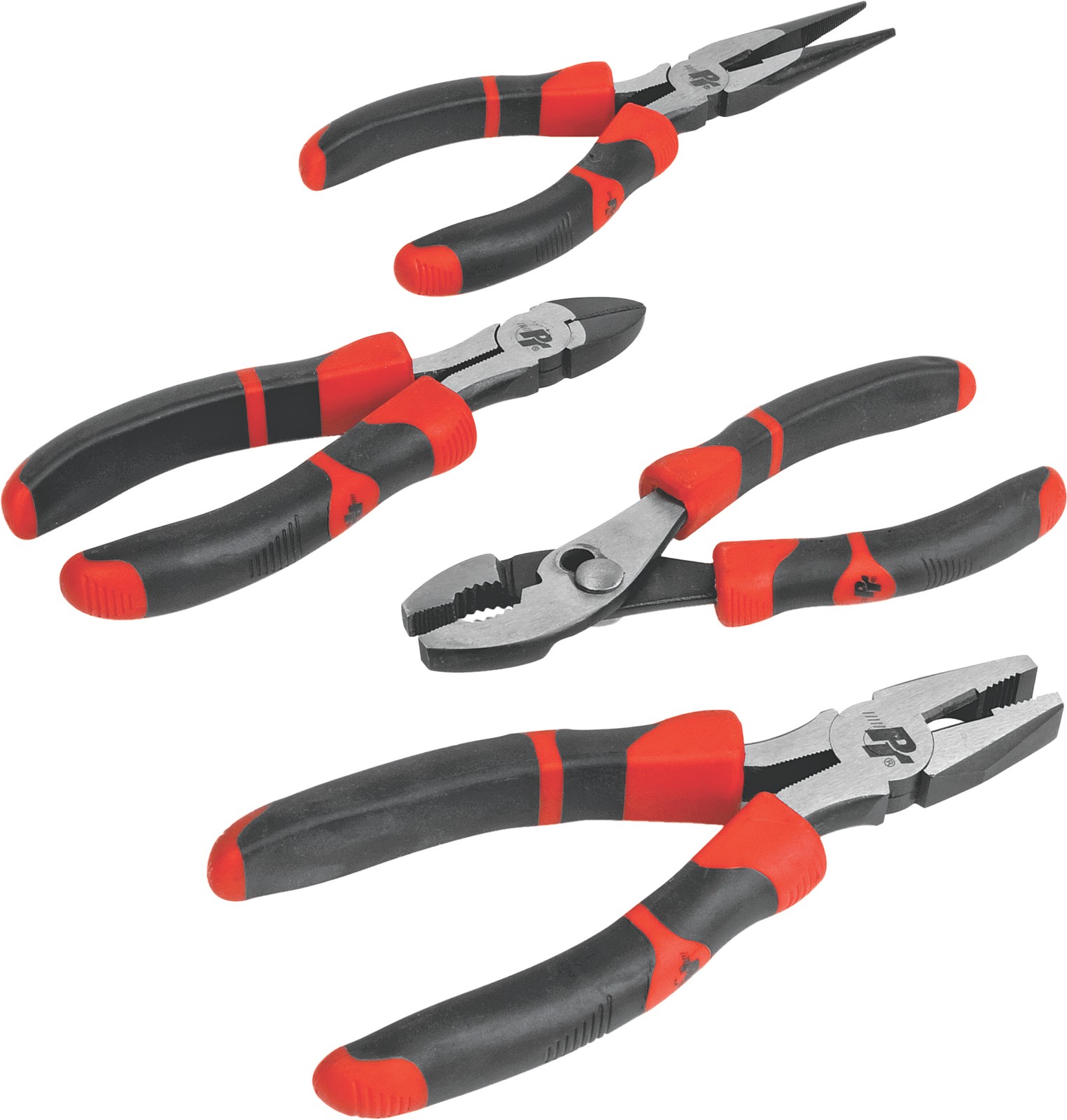 Performance Tool 4Pc Pliers Set Chrome Vanadium Steel W30765 Universal