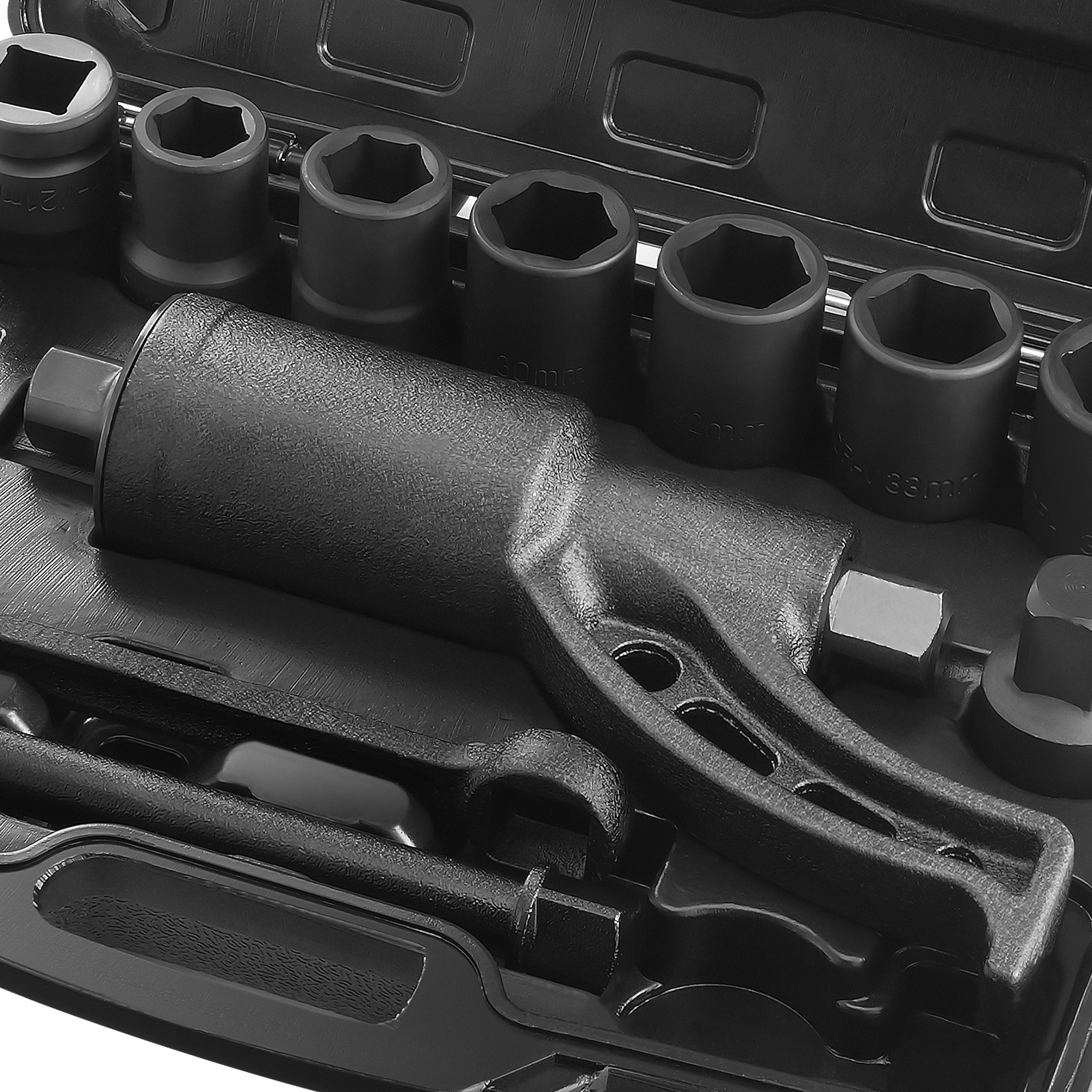 Uimoso Torque Multiplier Wrench Set 1″ Drive 1:58 with 8 Lug Nut Sockets