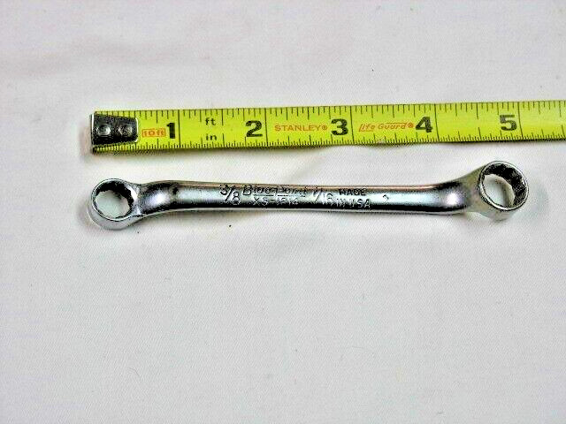 Blue Point XS-1214 3/8″ X 7/16 Offset 12 Point Box Wrench Made in USA