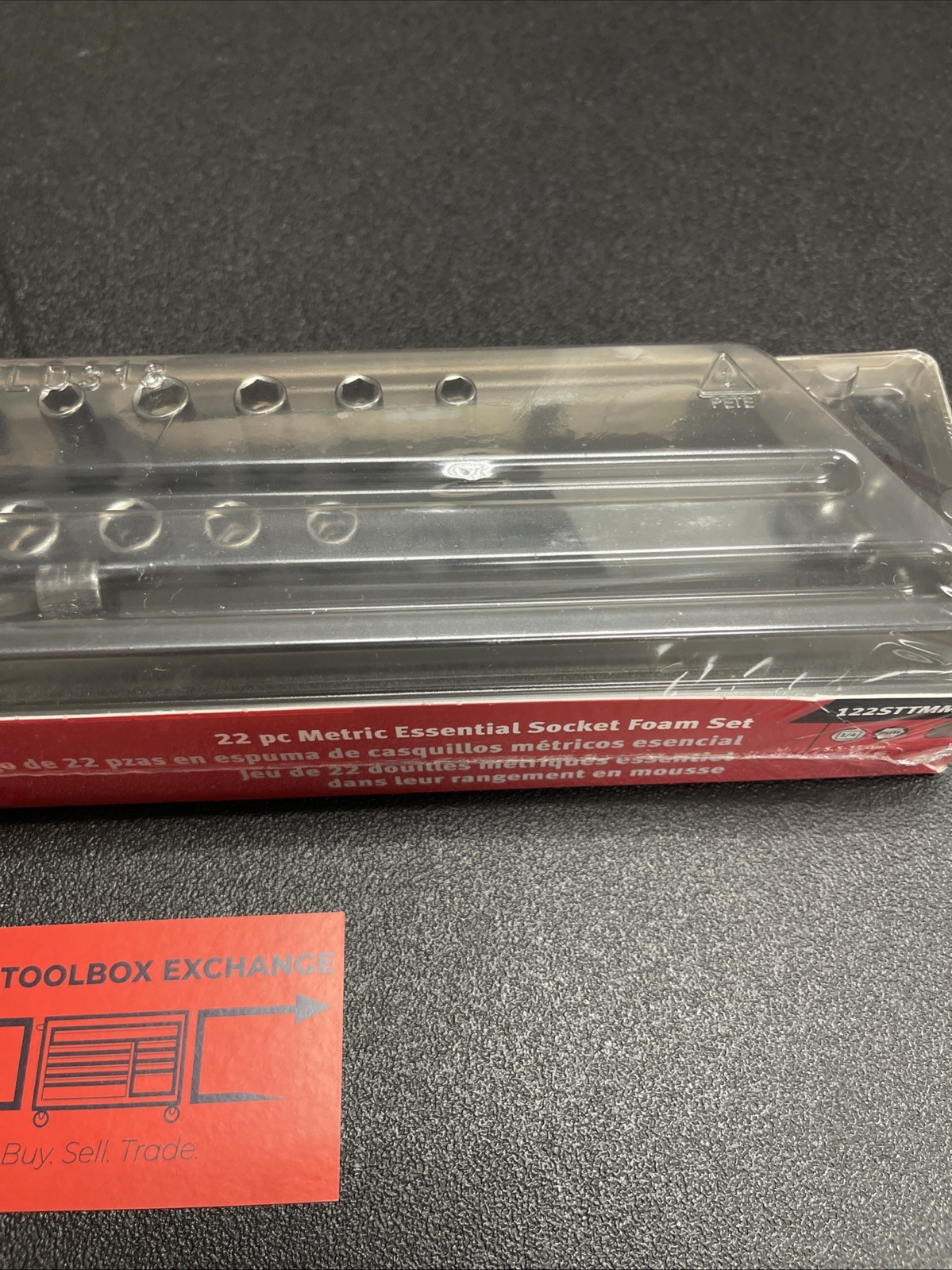 New Snap-on 22pc 1/4″ drive Metric Shallow & Deep Socket Set 122STTMMFDT