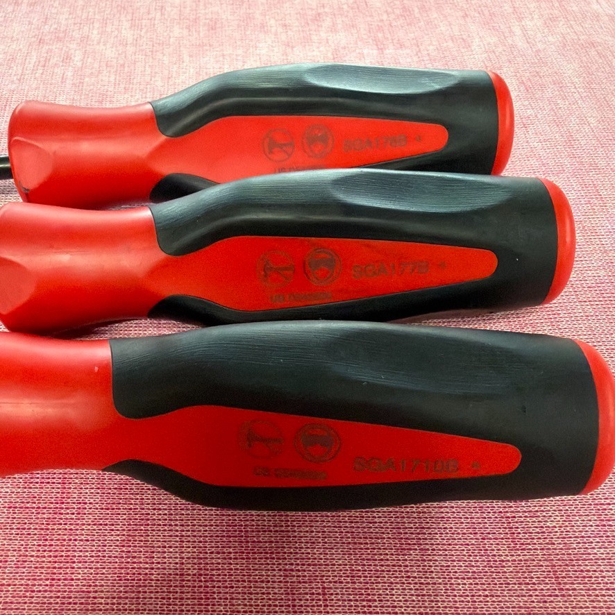 Snap On Tools SGRHTLB3B R 3 Piece Radiator Hose Pick Set Red
