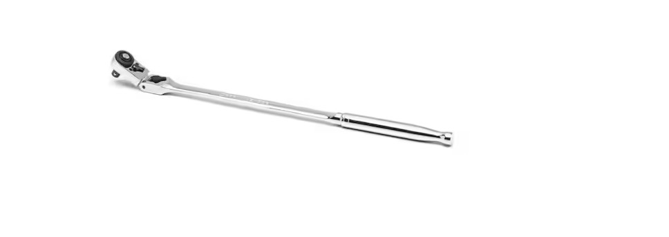 1/4 In. Drive 72-Tooth Quick Release Locking Flex Slim Head Ratchet