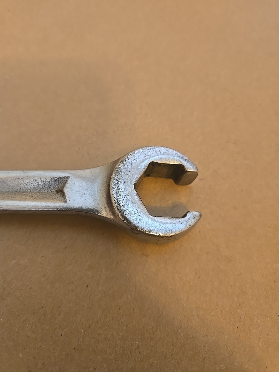Snap On 5/8″-11/16″ 6PT SAE Chrome Flare Nut End Wrench USA RXH2022S