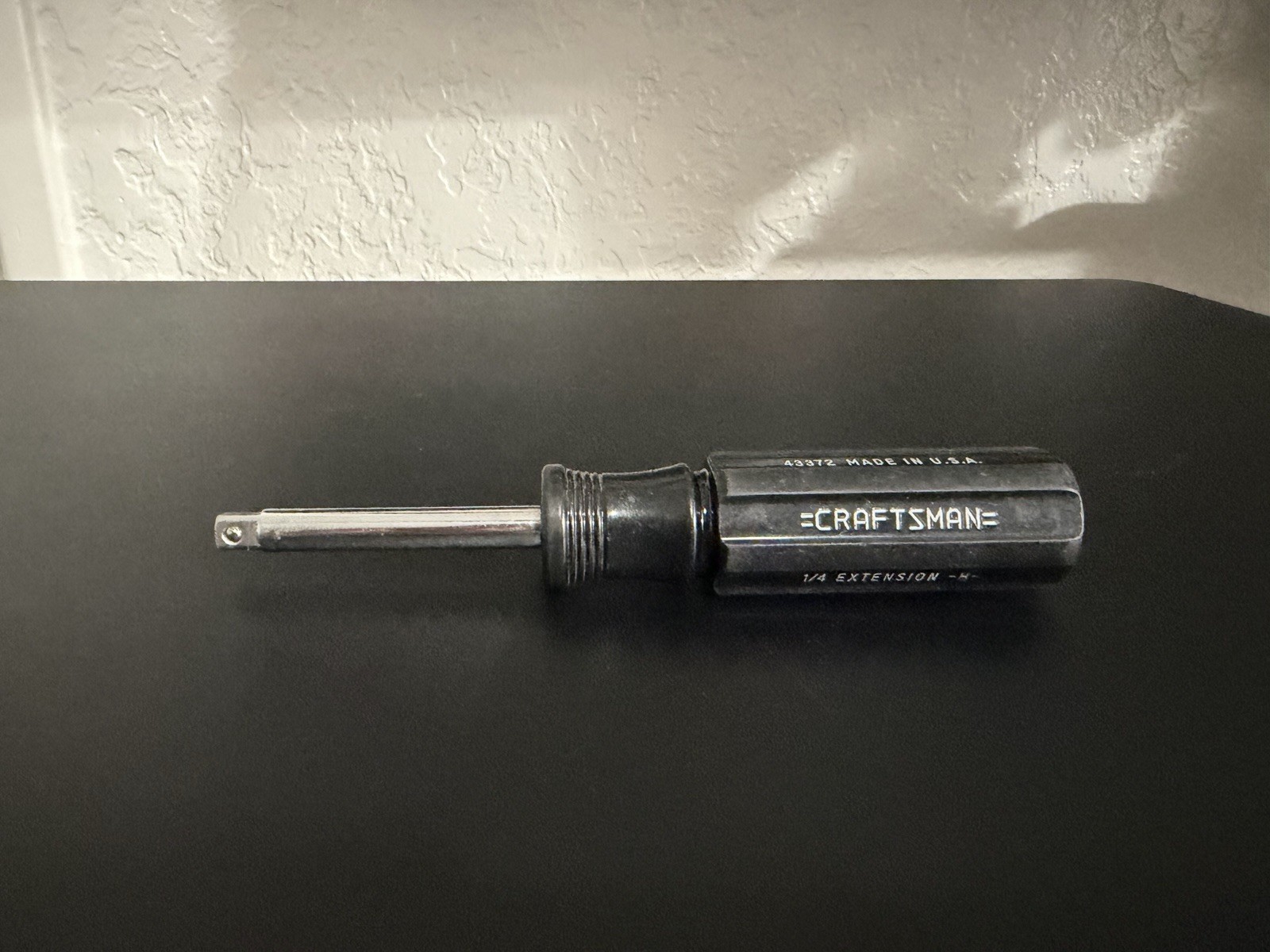 Craftsman 1/4″ Drive Socket Spinner Handle Tool 43372 H Black USA Made