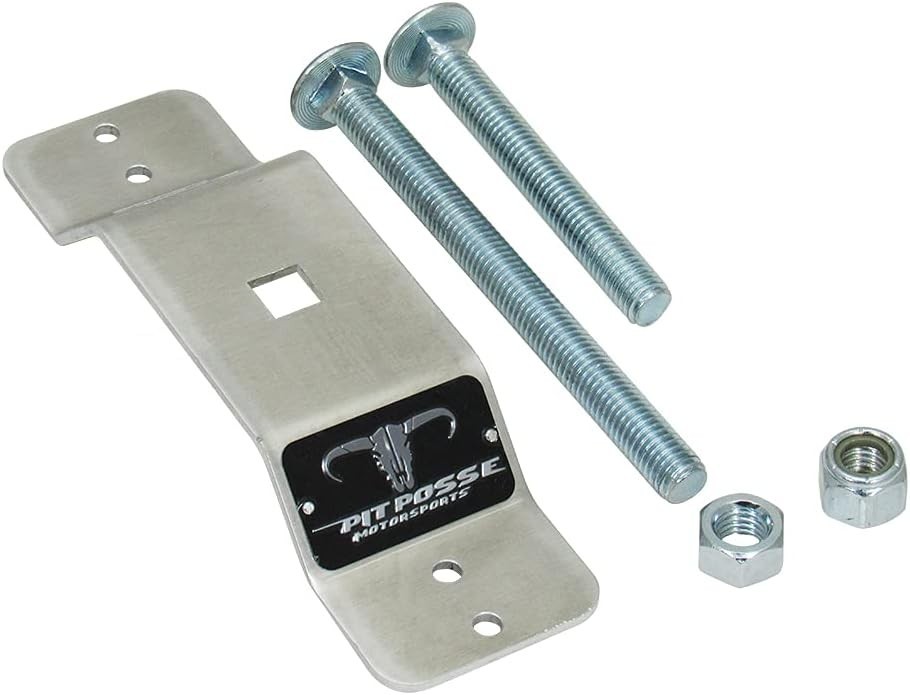 Sleek Aluminum Lug Nut Wrench Holder with Spare Tire Carrier – Quick Install Kit