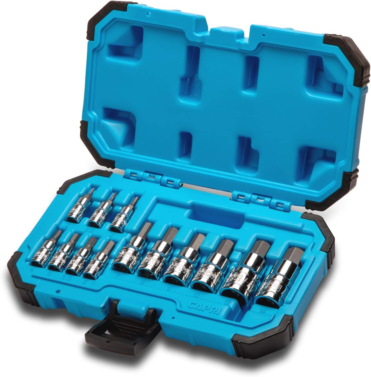 Capri Tools Hex Bit Socket Set, Metric, Advanced Metric / Series