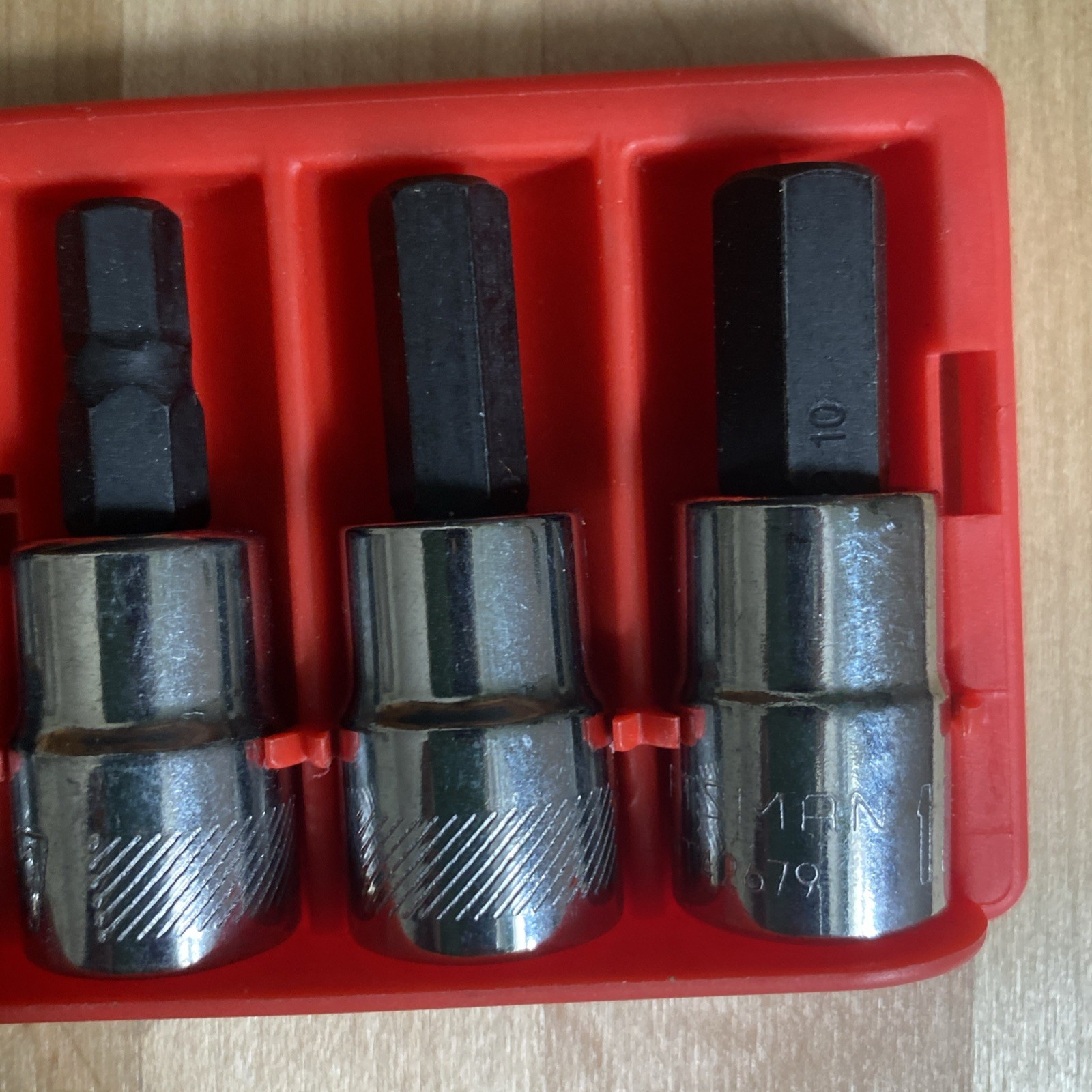 CRAFTSMAN Metric 6 Pc Hex Bit Socket Set 3/8″ Drive 34448 Allen Hex Set
