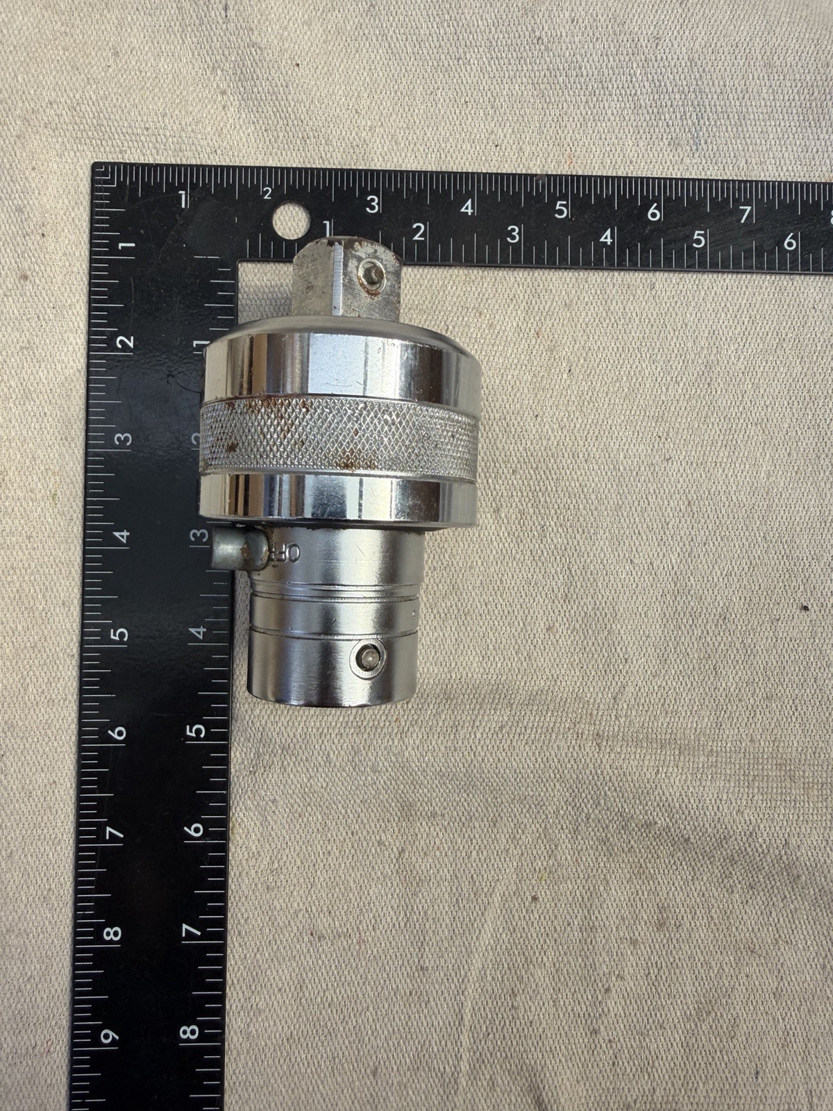 Snap-on L672-B 3/4″ Drive Ratchet Breaker Bar Adapter Chrome USA Parts Or Repair