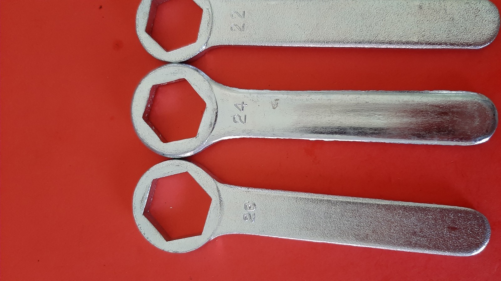 Honda Motors Motorcycle Box Ring Wrench 6pt Point Tool Kit HM RK 22mm 24mm 26mm