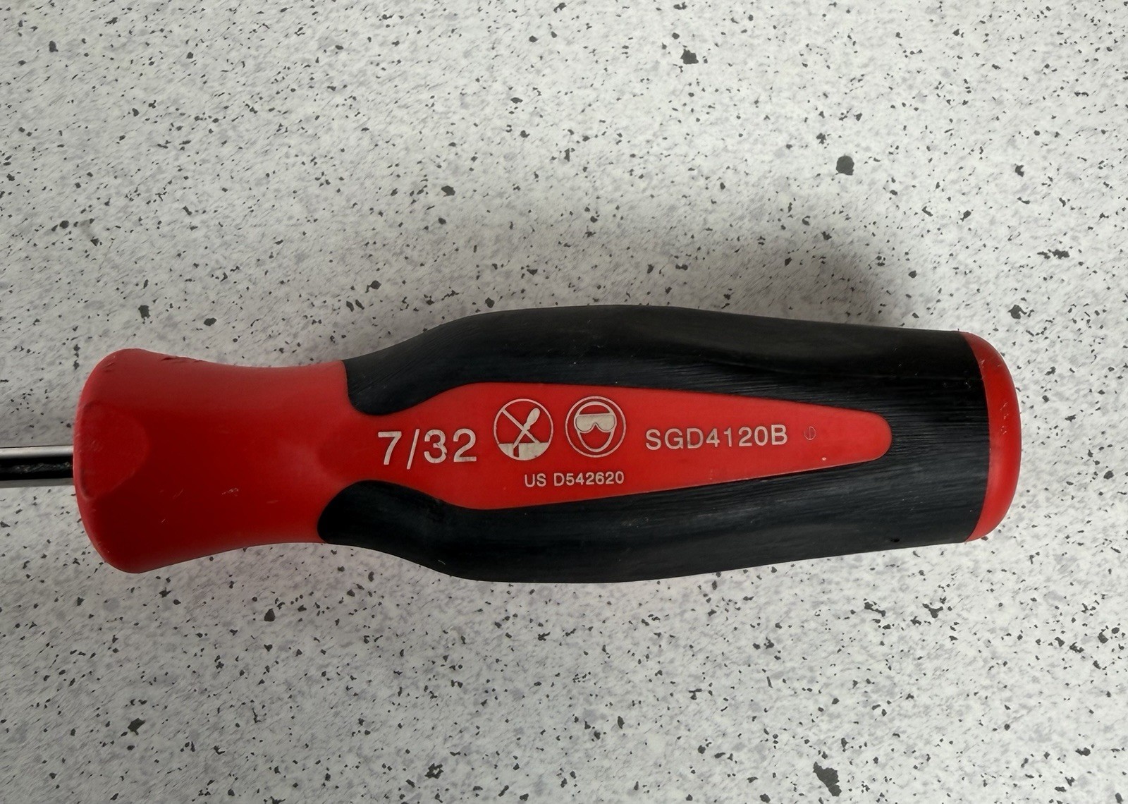 Snapon 7 Piece Screw Driver Set SDJ4120B,SGDP122B,SGD4B,SGD2B,SGT4B,SGDP311RB