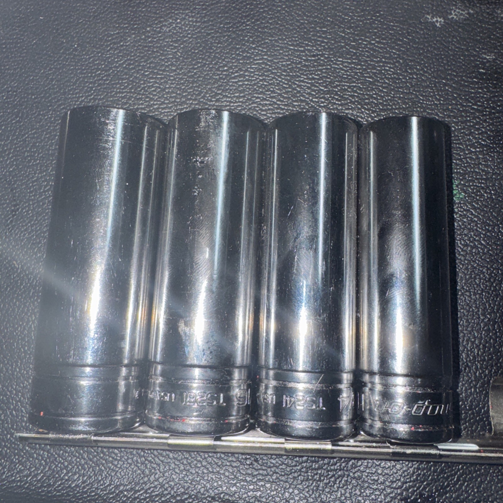 Snap On 6 Point Deep Socket Set 1/2 Drive 7/8,13/16,3/4,11/16 New