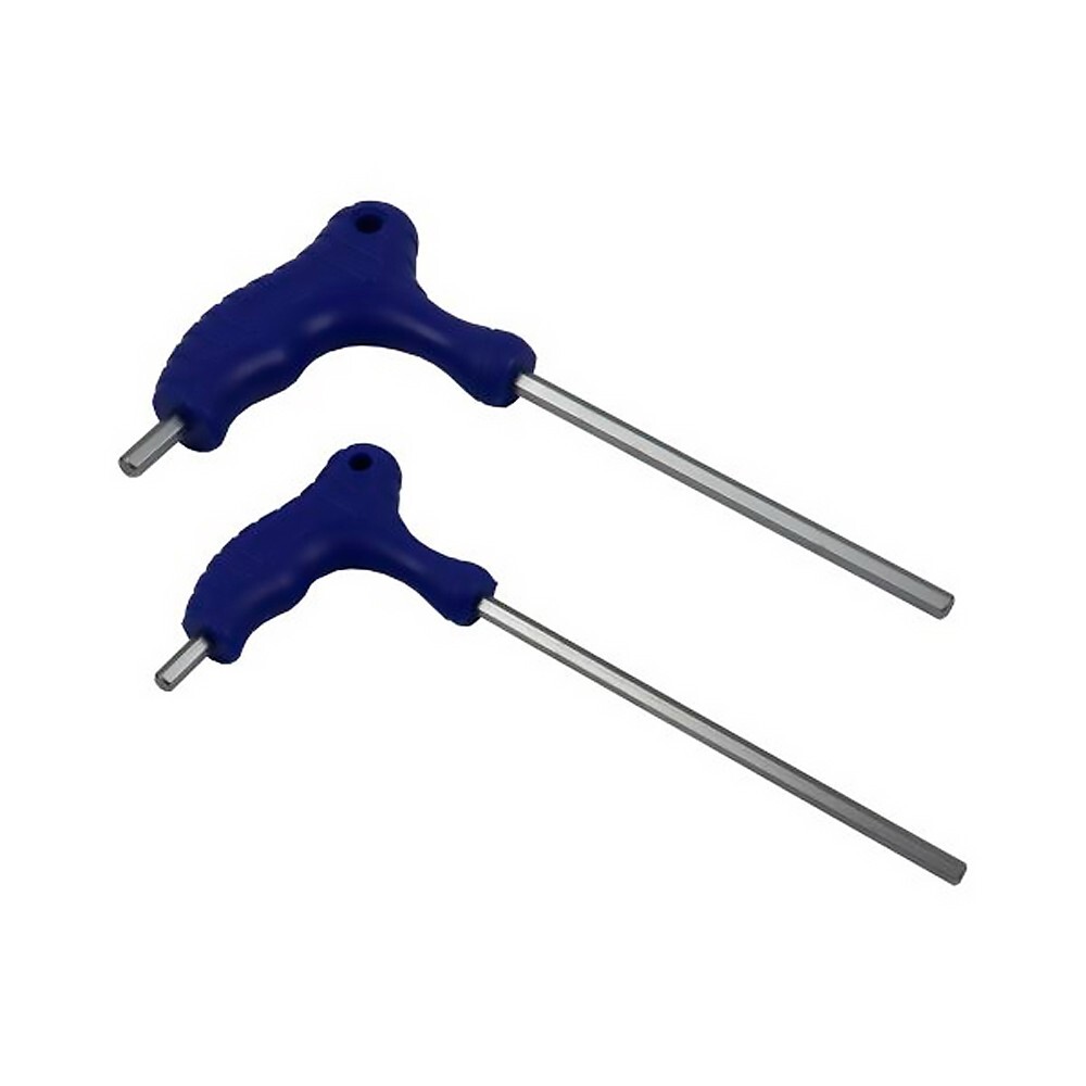 10pc Long Metric T Handle Hex Allen key Wrench Set 2mm – 10mm in Storage Rack
