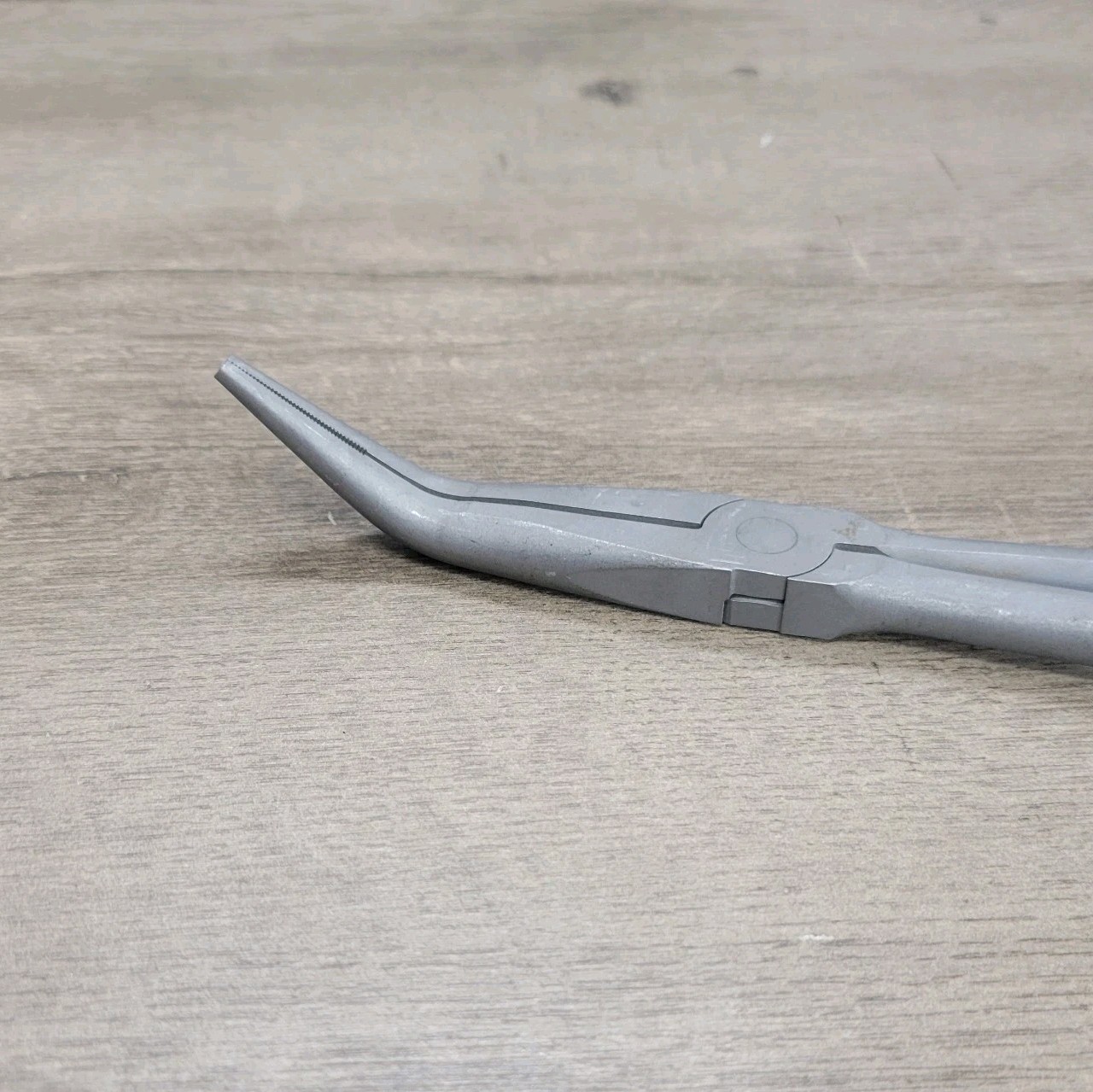 Snap-on 411BCP Long Reach 45 Degree Angle Needle Nose Pliers Made In USA 🇺🇸
