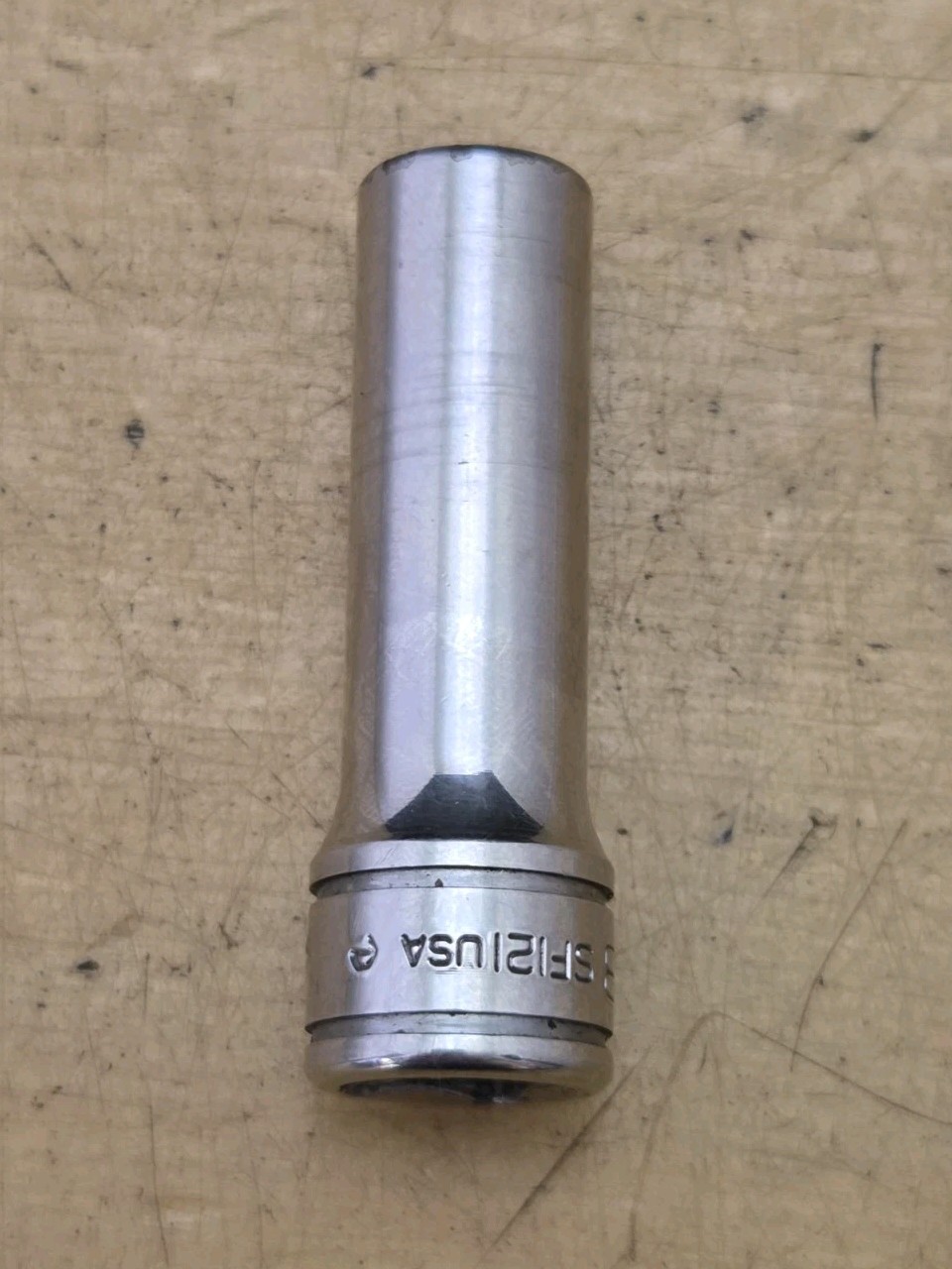 Snap On SF121 – 3/8″ Drive 3/8″ Deep 12 Pt Chrome Socket