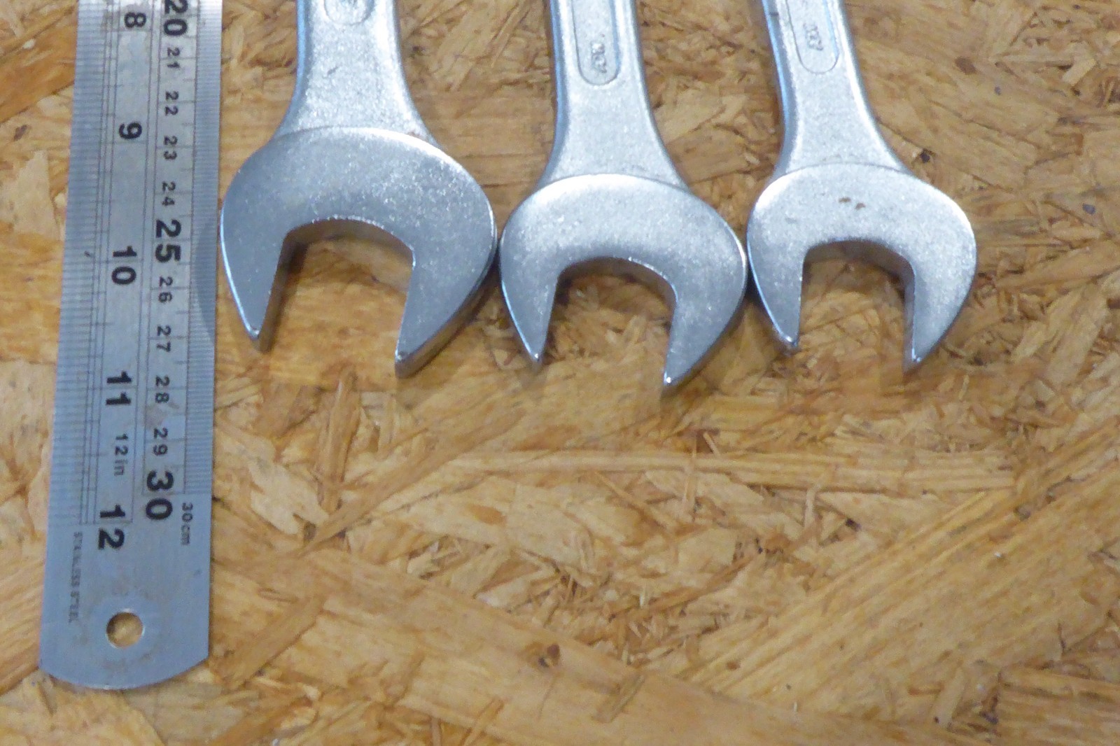 DIN 3113A set 15 metric combination spanners 6-24mm see listing for all sizes