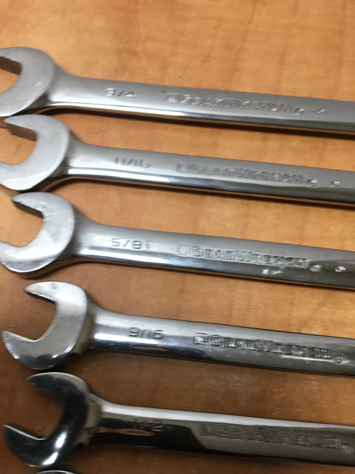 Gearwrench 20pc Ratcheting Wrench Set SAE Metric 8mm to 19mm 1/4 to 3/4