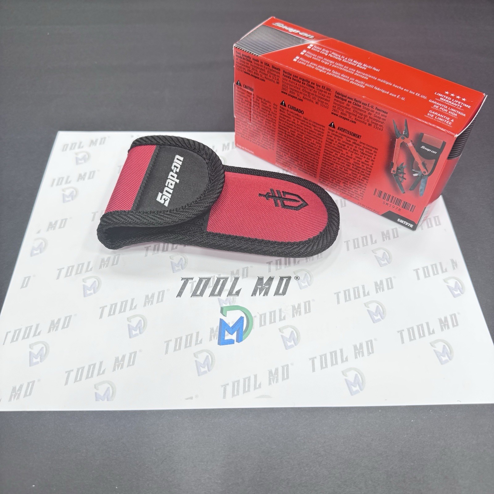 Snap-on Tools USA NEW Multi-Tool With Sheath RED SMT97R