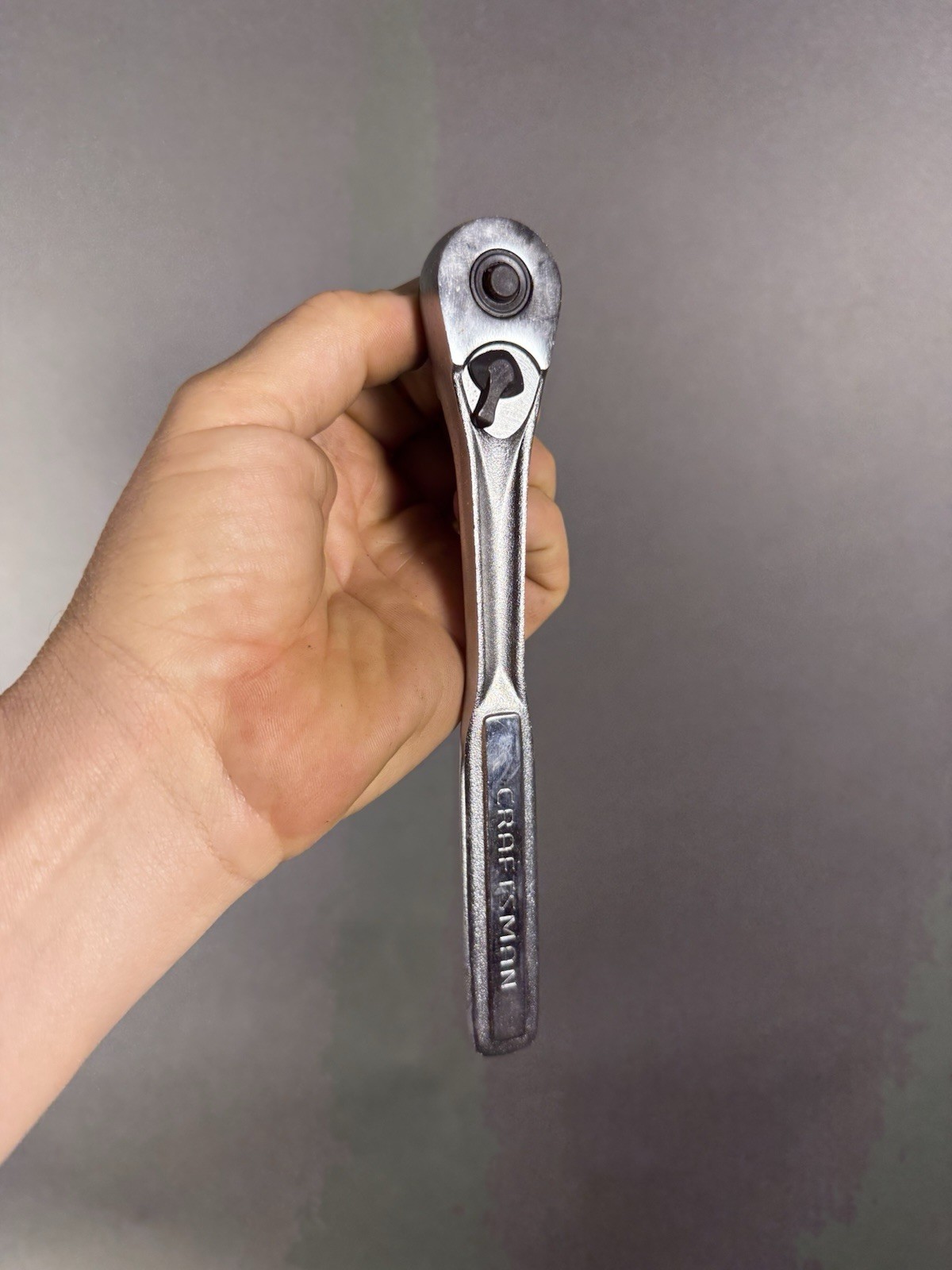 Craftsman 44808 A-AF 3/8″ X 7-3/4″ Quick Release Rachet Chrome Professional Tool