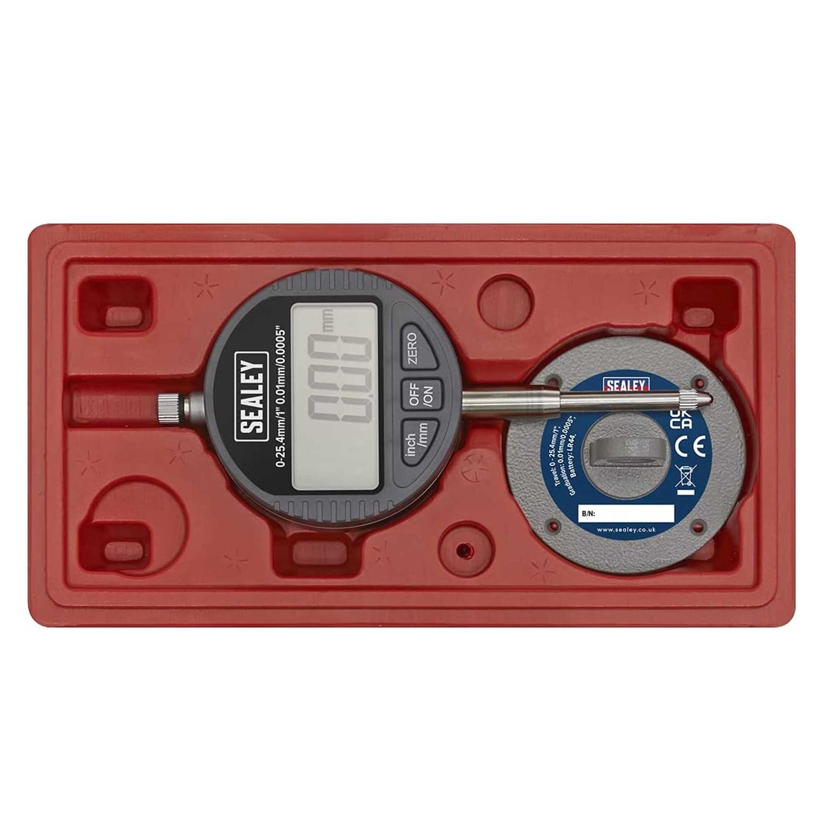 Sealey DBG506D Dual Reading Digital Dial Bore Gauge