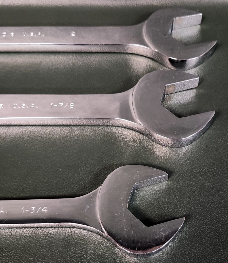 NEW 3 Proto Professional Angle Open- End Double Wrenches 3156 3160 3164 USA