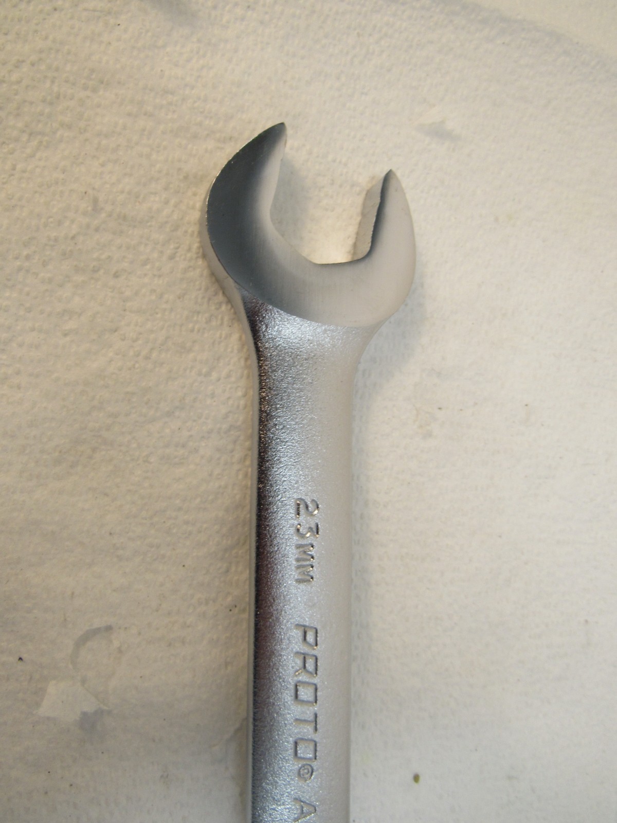 Proto 23mm Combination Wrench 12 Point Satin Chrome Finish 1223MASD USA NON Slip