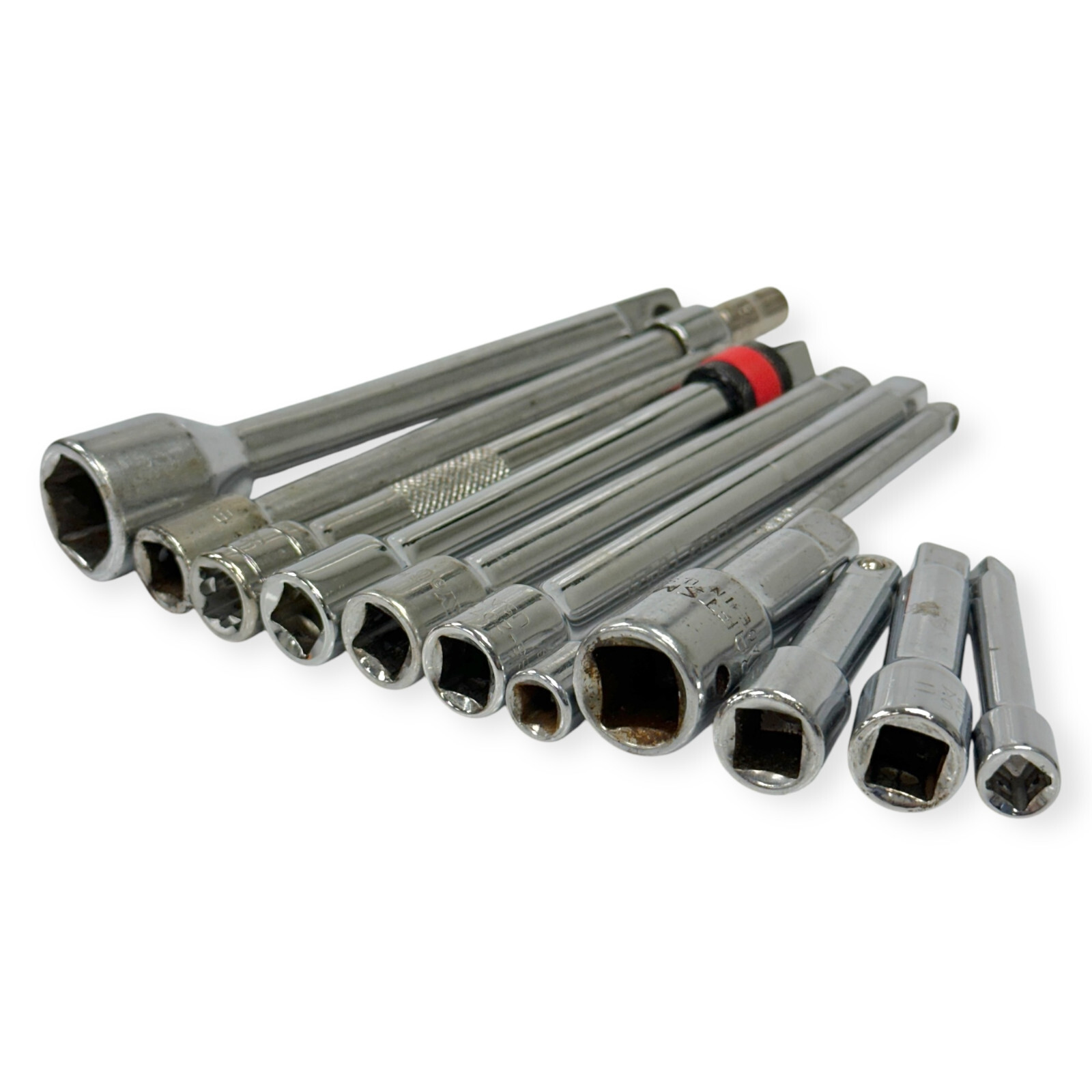 Craftsman, Husky and Assorted 3, 6, 7 in, 3/4, 3/8 in Extension Bar Set, 11 pcs