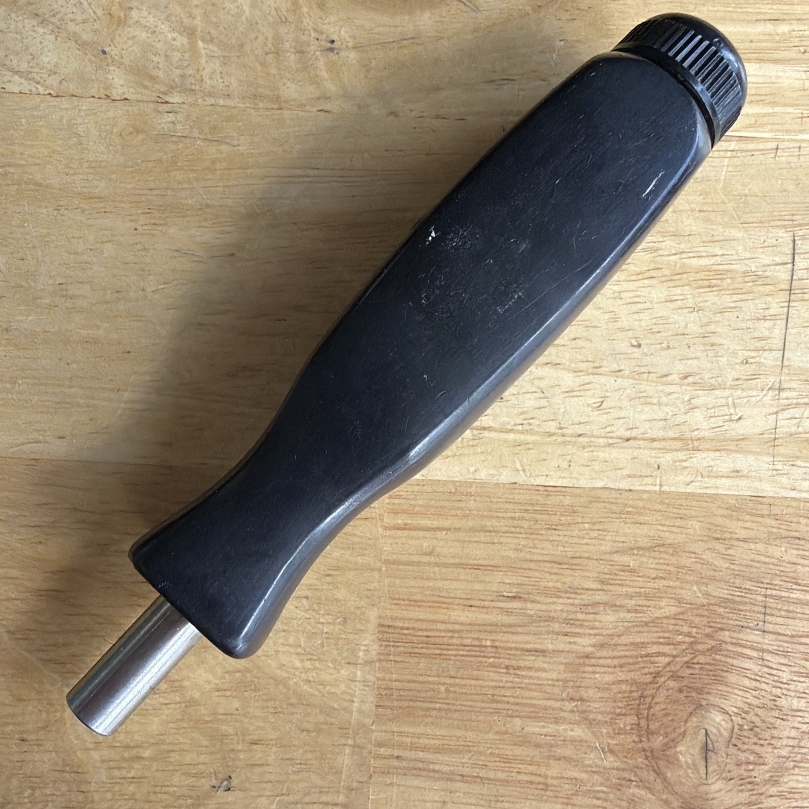Snap On Tools Short Stubby Magnetic 1/4″ Hex Drive Screwdriver Black SSDM1A USA