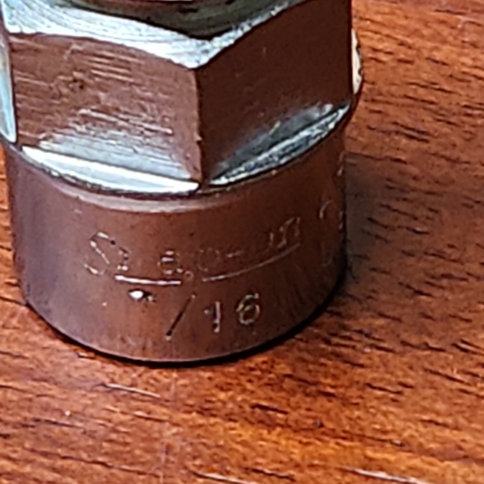 LOT OF 4 SNAP-ON PASS THRU THROUGH SOCKETS 5/8″, 11/16″, 3/8″ 7/16″