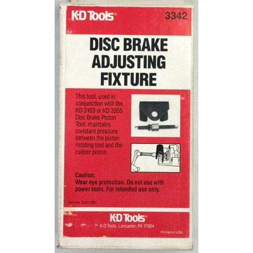 Disc Brake Adjusting Fixture — KD 3342