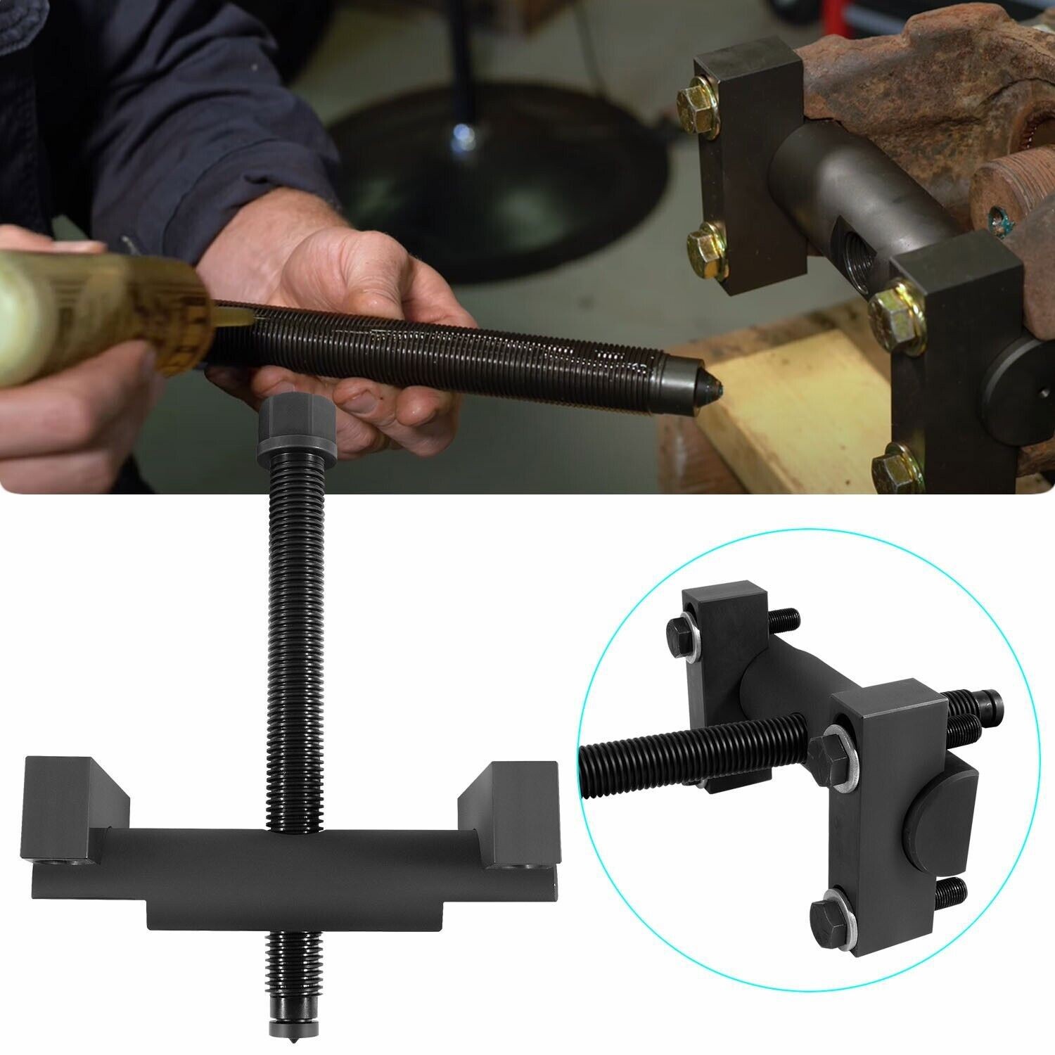 Heavy-Duty Yoke Puller Kit 10803 for Spicer & Meritor 1610 1710 1760 1810 Series