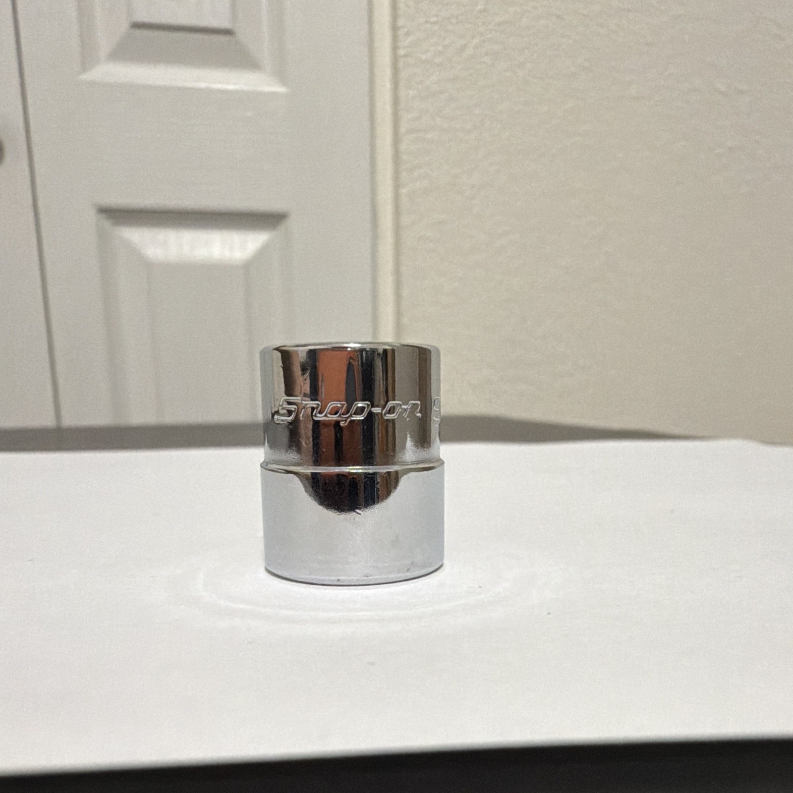 SNAP ON 9/16″ TM18 1/4″ DRIVE SAE 6 POINT SHALLOW CHROME SOCKET TM 18 9/16 «