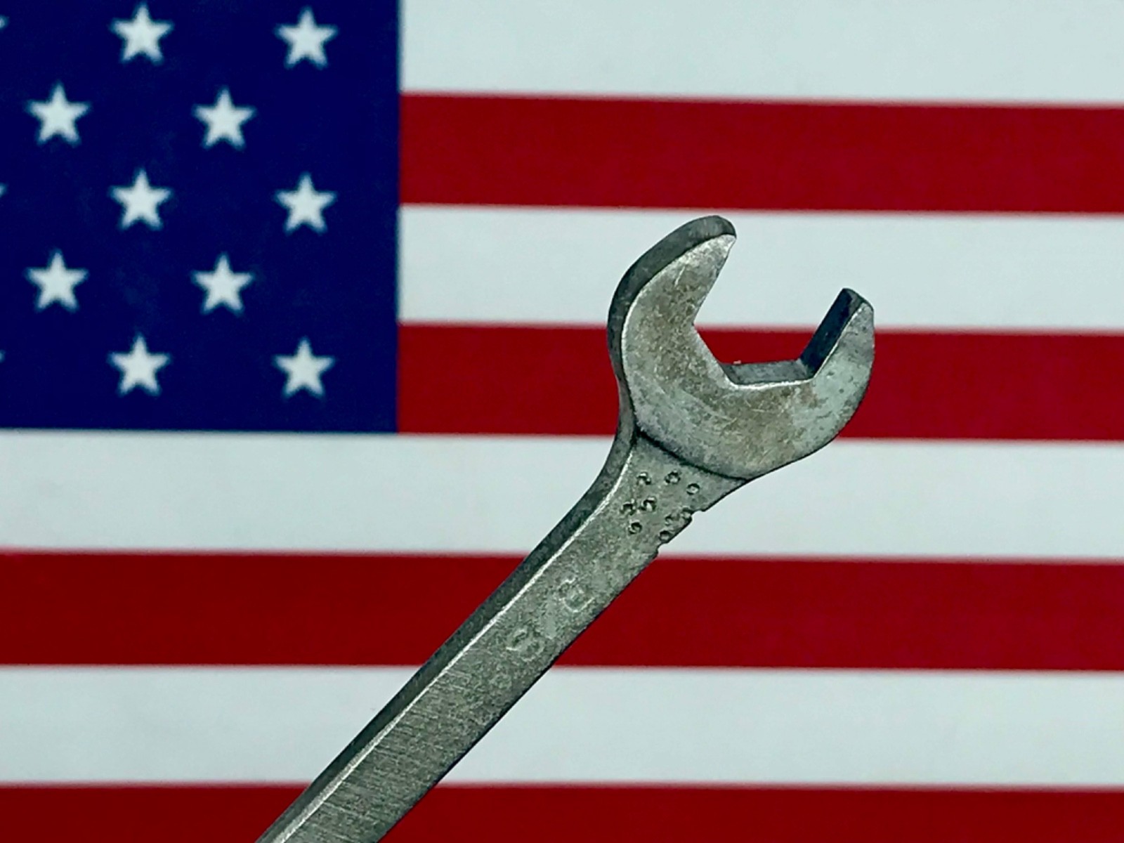 Vintage Fairmount 3/8” 4-Way Angle Open-End Wrench 3710 USA 🇺🇸