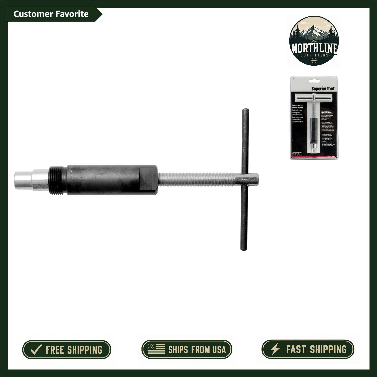 Aluminum Compression Sleeve Puller – Perfect for Home Maintenance Needs