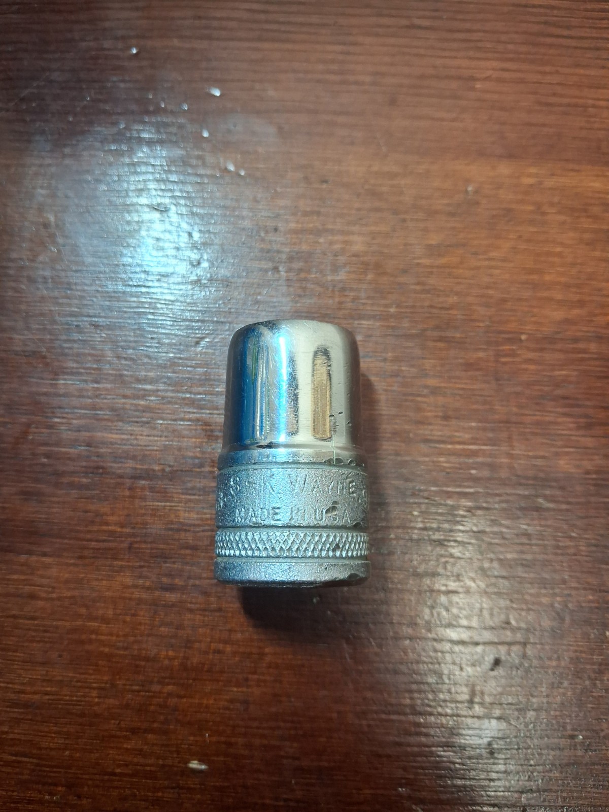 Vintage 9/16″ SK Wayne TOOLS 1/2″ Drive Socket Knurled 40118 S-K 6 Point USA