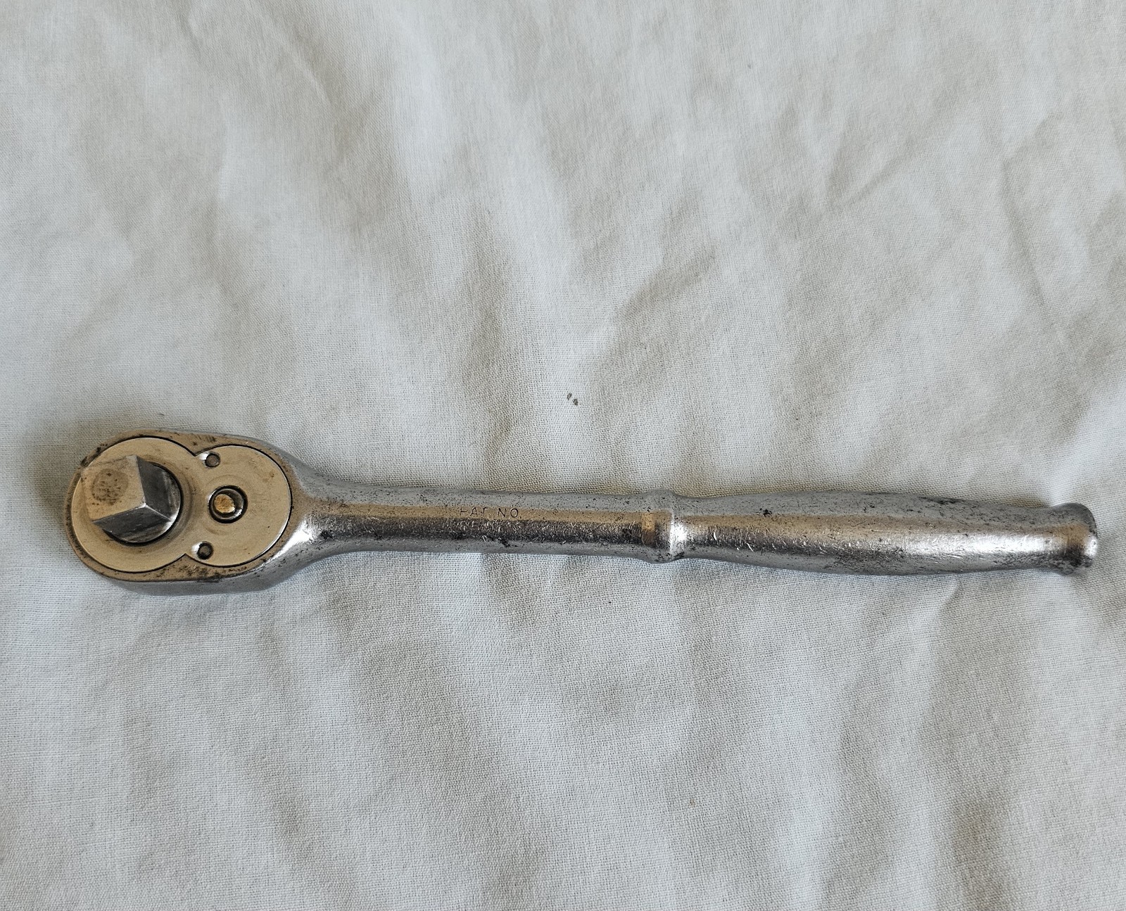 1963 Snap On F-70-N – 3/8” Drive, Chrome, Ferret, Ratchet-USA-Vintage-