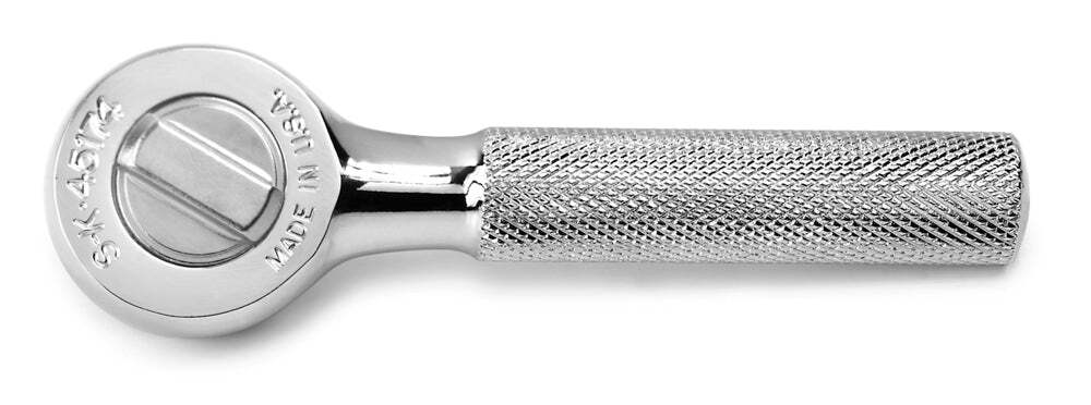 SK Tools 3/8-Inch Drive Professional Reversible 4.75-Inch Stubby Ratchet 45174