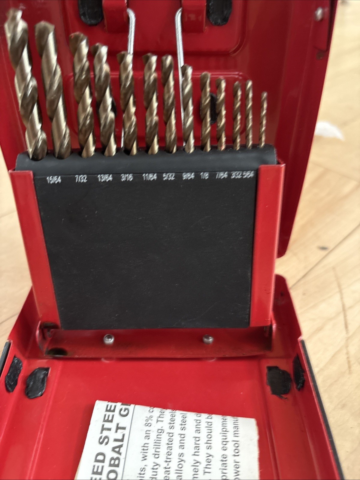 Mac Tools 13 Piece High-Speed Steel Drillbit Set