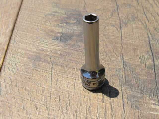 SNAP ON 1/4″ SFS081 3/8″ DRIVE 6 POINT DEEP SAE SOCKET SFS 081 UNDERLINE LOGO