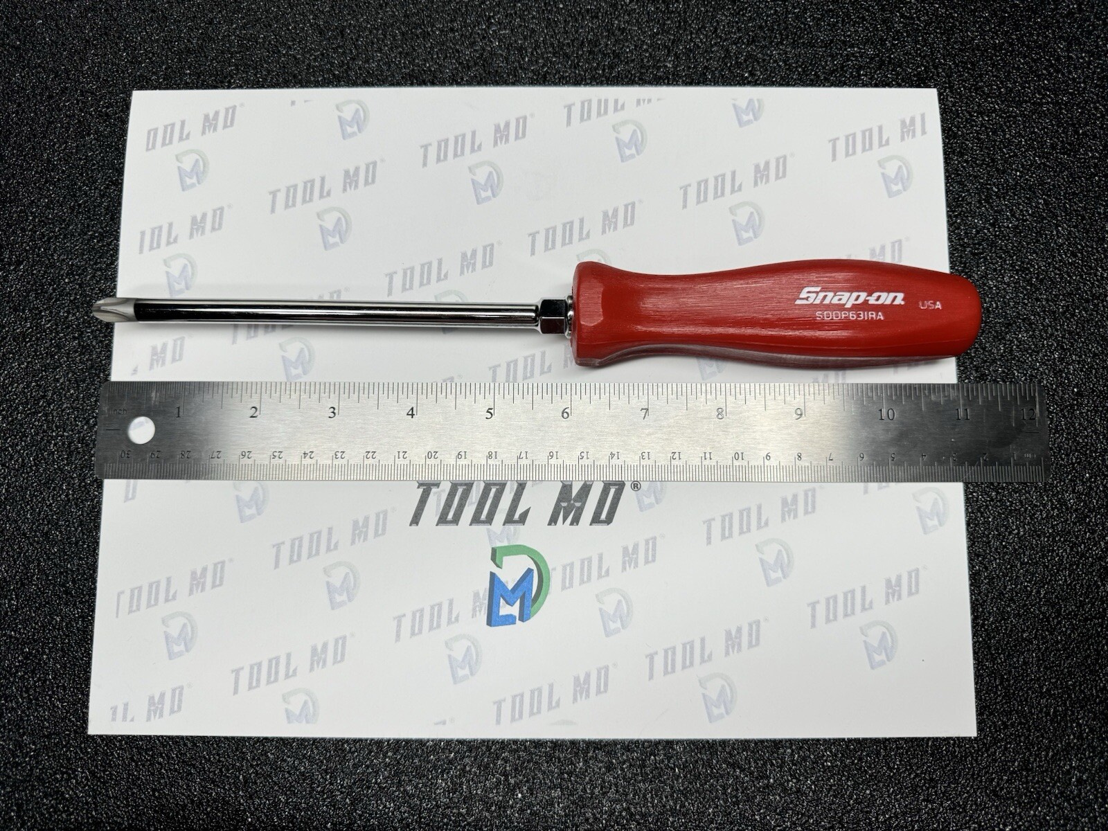 Snap-on Tools USA NEW RED #3 Phillips Hard Handle Screwdriver SDDP63IRA