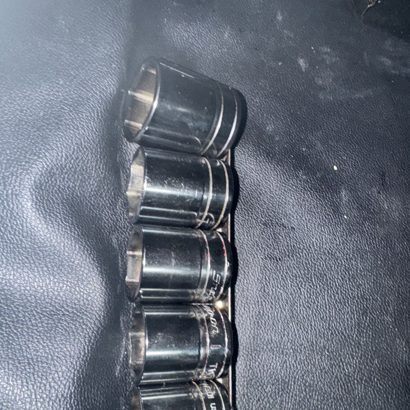Snap On Sockets 6 Pt 1/2 Drive. 1-1/4,1-1/8,1-1/16,1,15/16,7/8,13,16