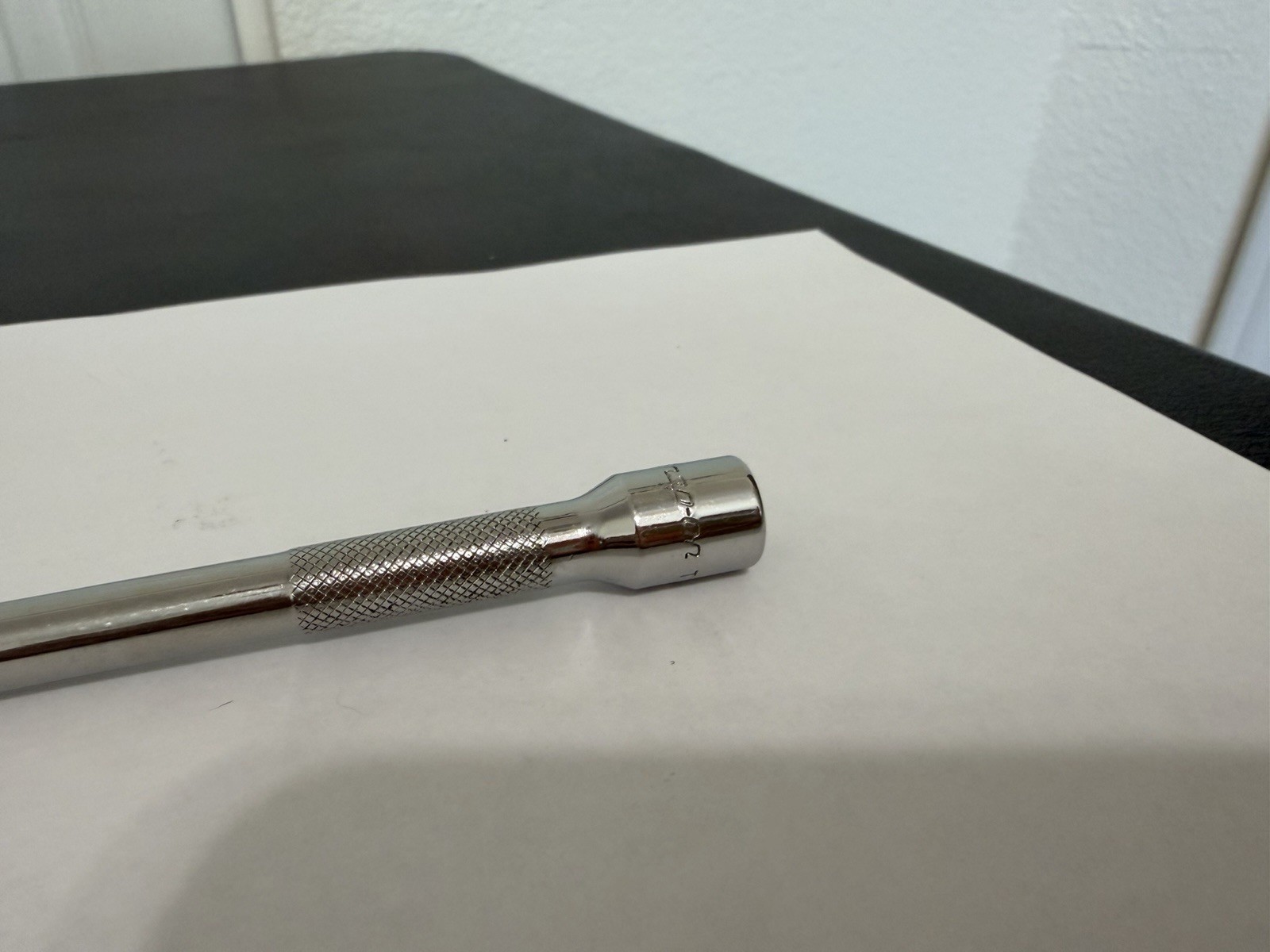 Snap-On TMXK60 1/4″ Drive 6″ Long Knurled Chrome Extension