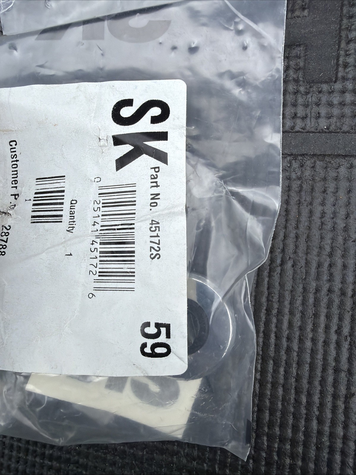 SK Professional Tools USA Nos 3/8” Thumbwheel Ratchet 45172 Sexy Rare Cool