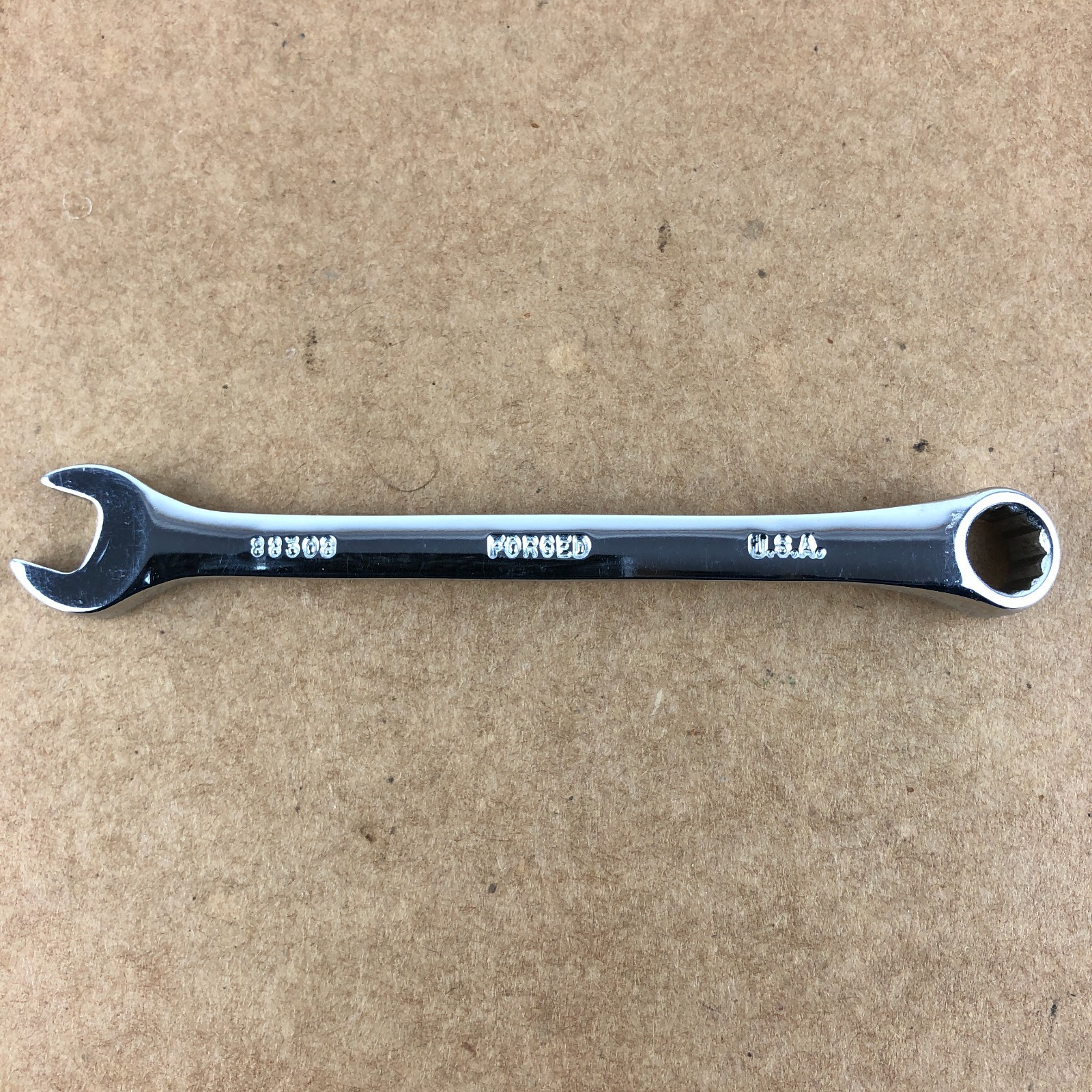 S-K TOOLS USA 88308 8MM Combination Wrench Metric 4″ Long 12 Point Chrome NICE!
